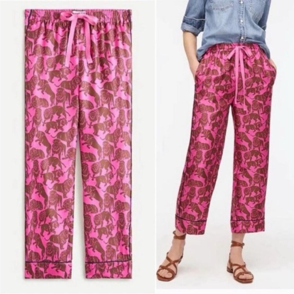Jcrew collection silk pink